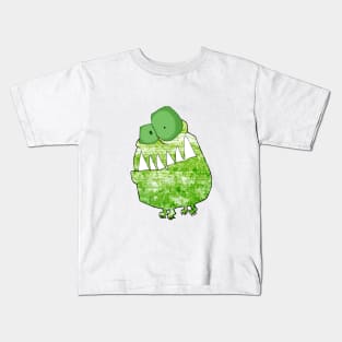Little Green Monster Kids T-Shirt